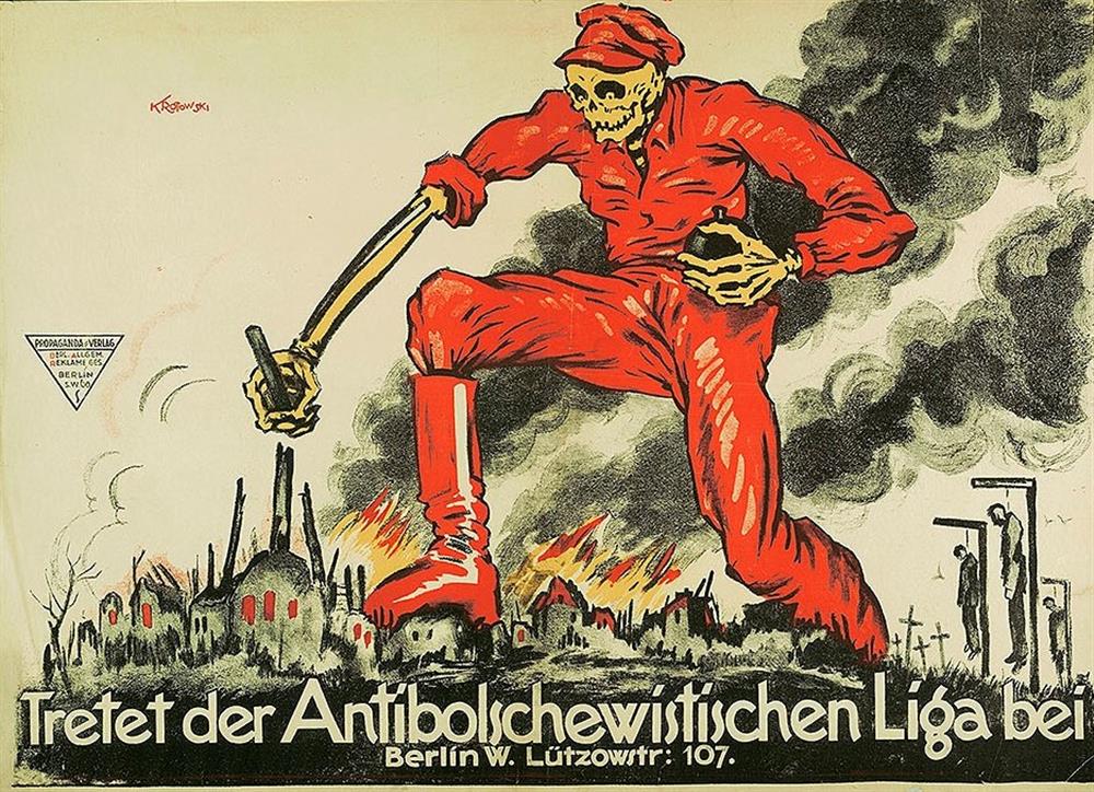 Antibolschewistischen Liga, Stephan Krotowski -Tretet der Antibolschewistischen Liga bei, 1919