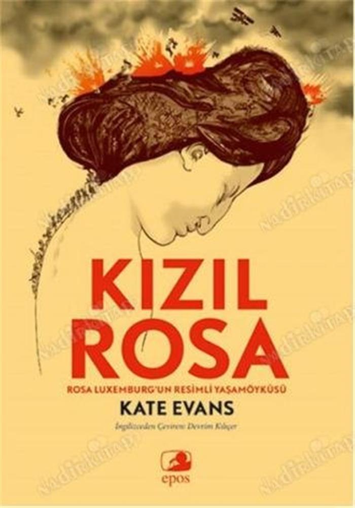 Kate Evans - Kızıl Rosa (Kitap kapağı)