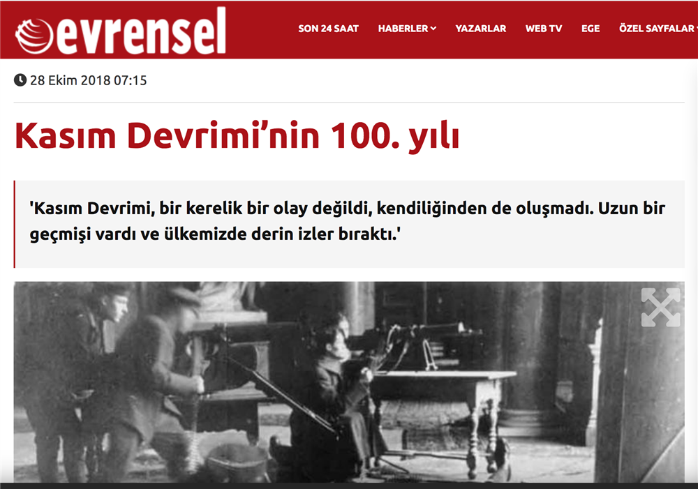 Alman Devriminin 100 Yıili (Evrensel)