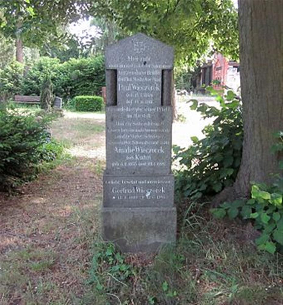 Grab von Paul Wieczorek in Berlin-Kreuzberg